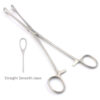 Foerster Sponge Forceps - Straight Smooth Jaws - Image 1