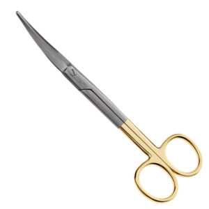 Aston Facelift Scissor Curved Serrated