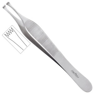 Beasley Babcock Tissue Forceps - 11 cm, 3.5 mm Jaw