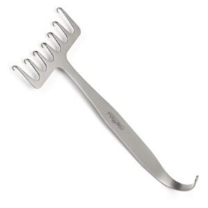 Coronal Brow Lift Retractor - 18 cm, 7 Prong