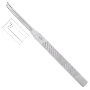Ristow Osteotome - 20.5 cm, 3.5 mm, Right Guard