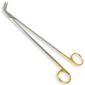Debakey Scissors - 60° Angle, TC Inserts, 9"