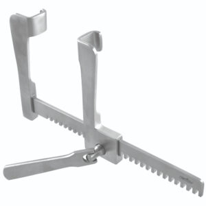 Finochietto Low Profile Retractor - 3/4" x 1" Blades, 6 1/2" Spread