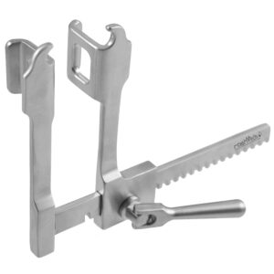 Finochietto Rib Retractor/Contractor - 3/4" x 3/4" Blades, 3 1/4" Spread