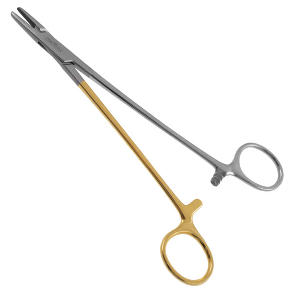 Mayo-Hegar Needle Holder - TC Serrated, 7"