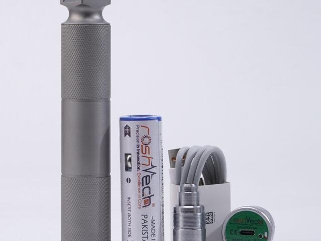 Rosh-Tech Medi-4 USB rechargeable laryngoscope handle for hospital intubation